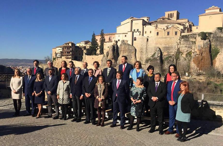 FOTO DE FAMILIA EN CUENCA ESTE SÁBADO.