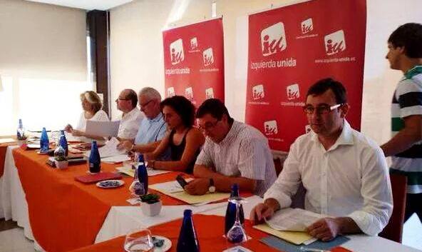 Ejecutiva federal de Izquierda Unida en Toledo.