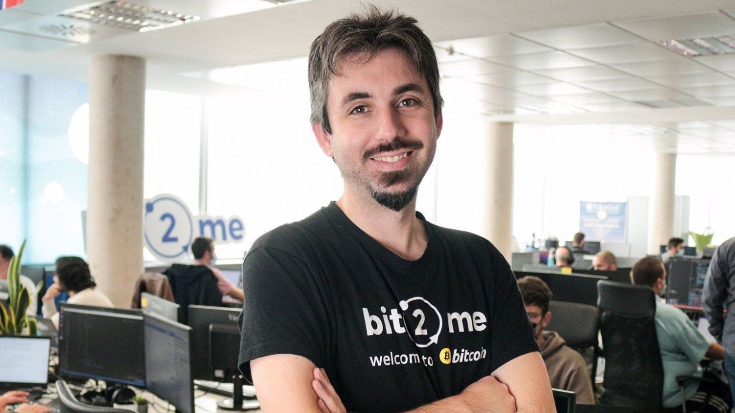 El fundador y consejero delegado de Bit2Me, Leif Ferreira.