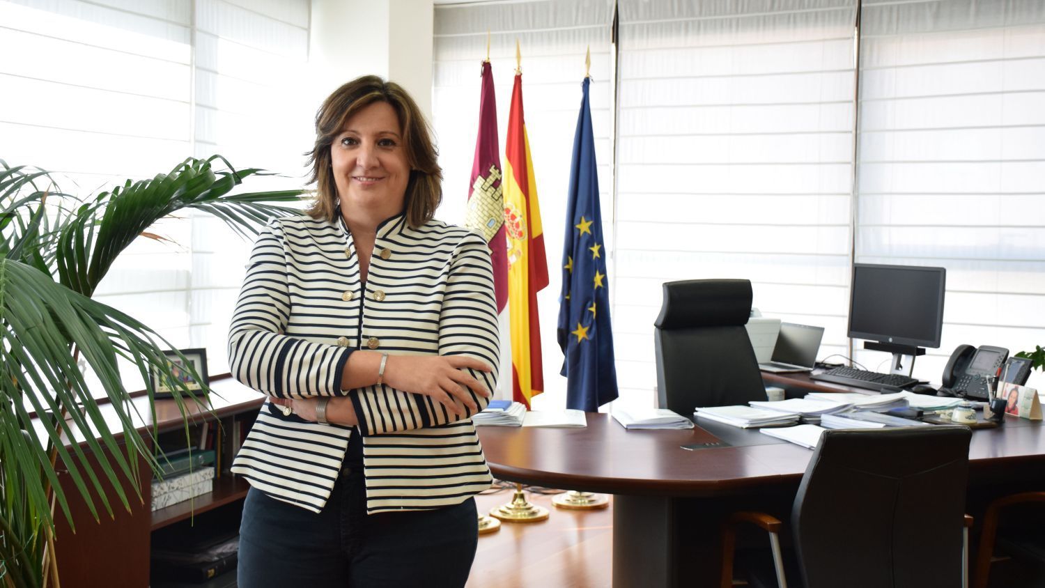 La consejera de Economía, Empresas y Empleo, Patricia Franco.