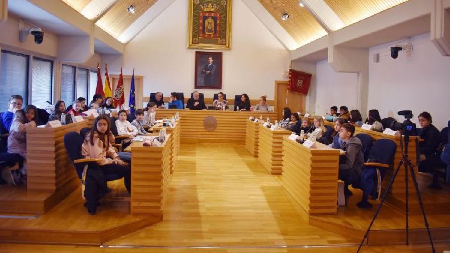 Ciudad Real ha celebrado un pleno escolar.