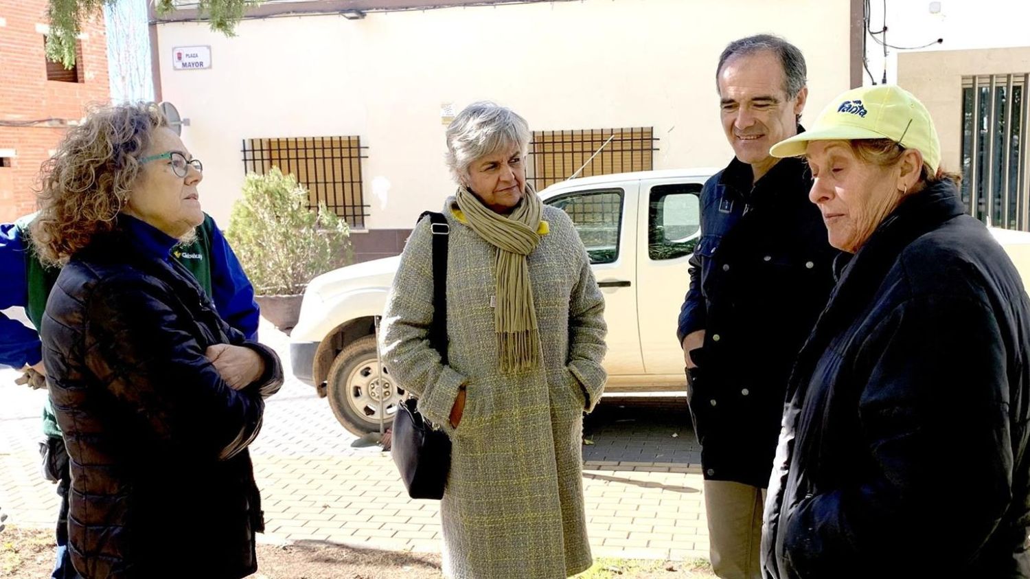 La subdelegada del Gobierno de España en Cuenca, María Luz Fernández, durante su visita.