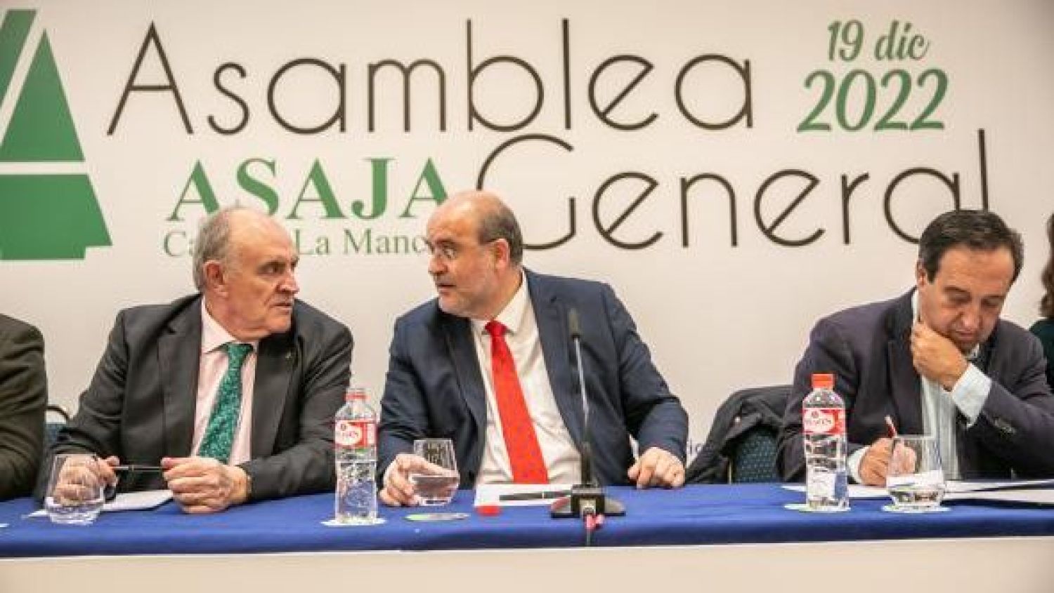 El vicepresidente regional ha asistido a la clausura de la Asamblea anual de ASAJA Castilla-La Mancha.