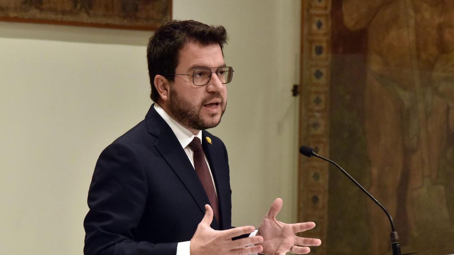 Aragonès, tras la decisión del TC: "La derecha españolista secuestra las instituciones".