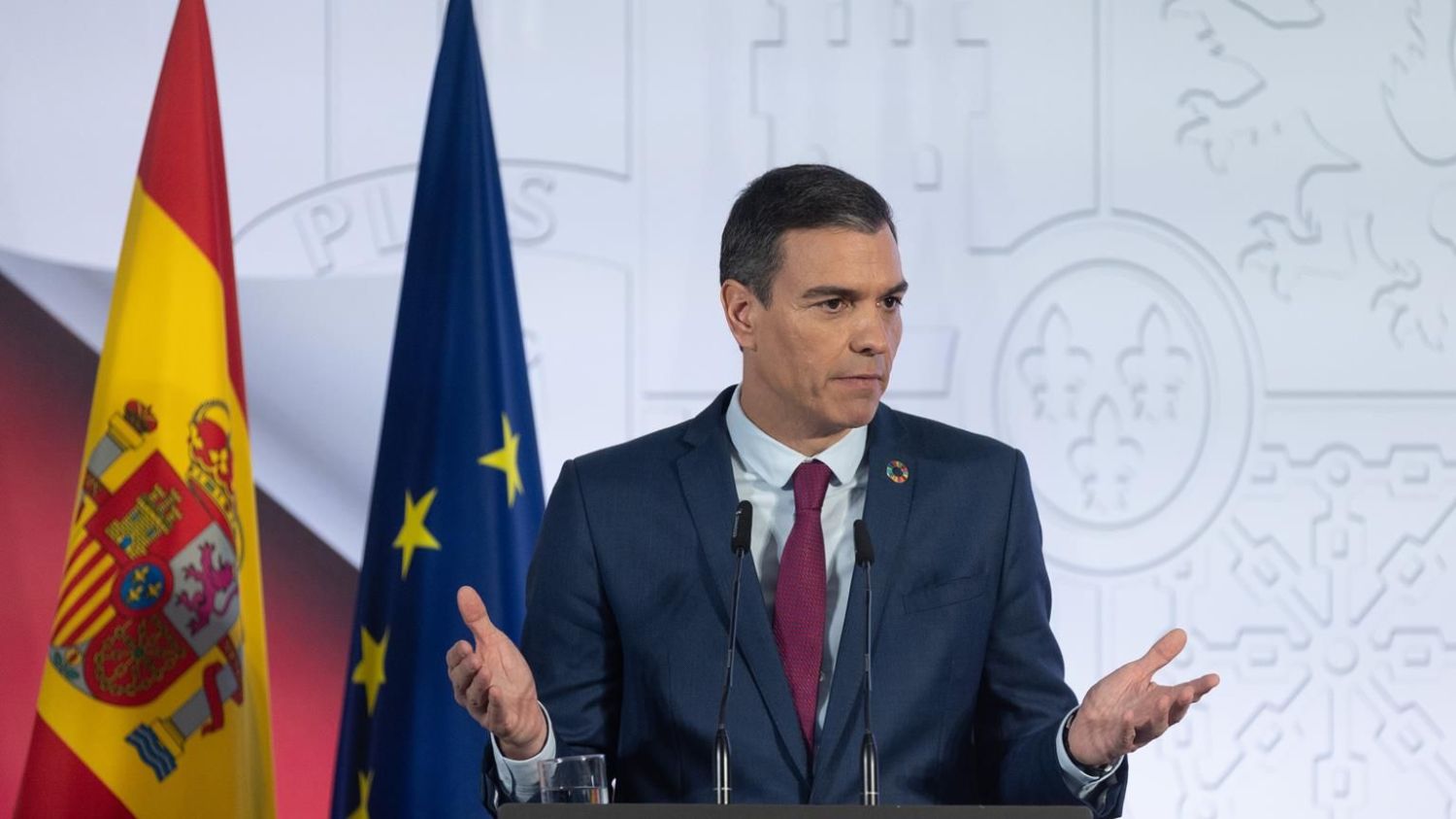 El presidente del Gobierno, Pedro Sánchez, comparece en rueda de prensa tras el último consejo de ministros.