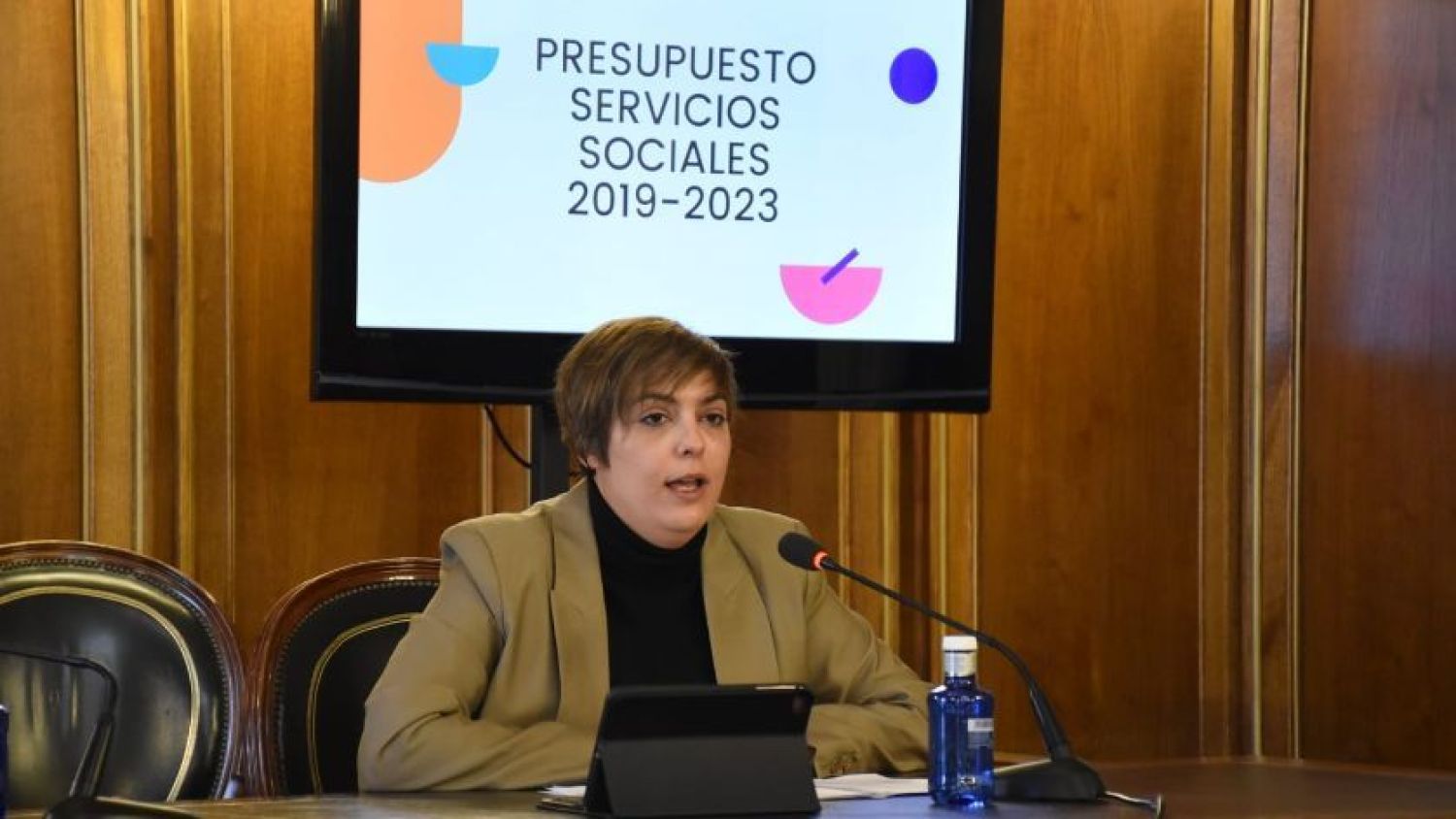 Presentación de los presupuestos sociales de la Diputación conquense.