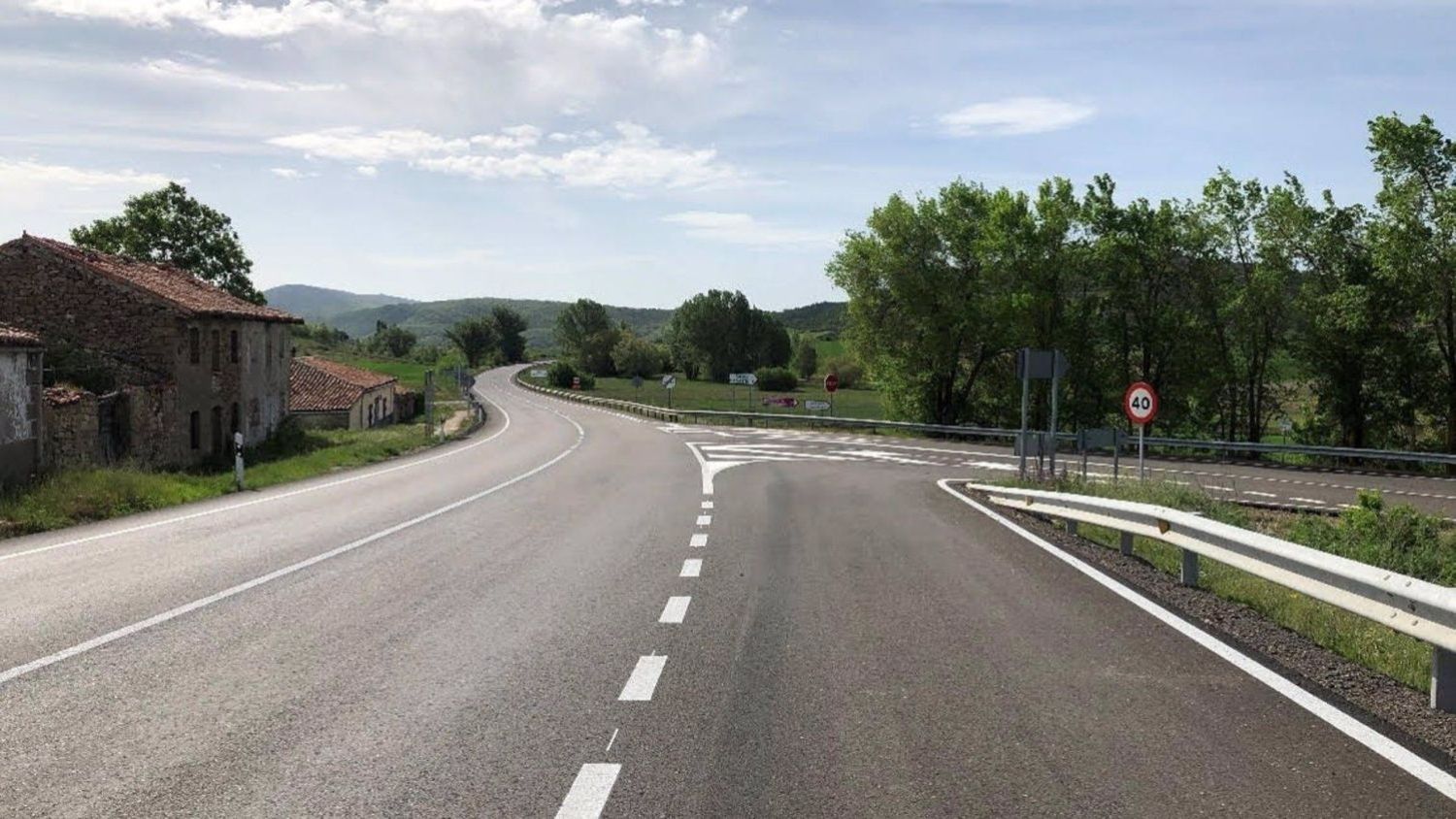 Carretera Castilla-La Mancha.