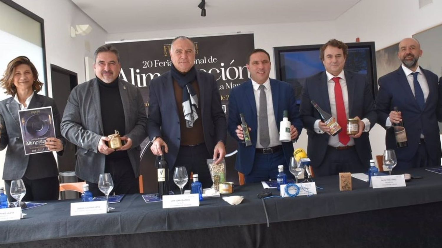 Presentación de la Feria Regional de Alimentación de Castilla-La Mancha en Tarancón.