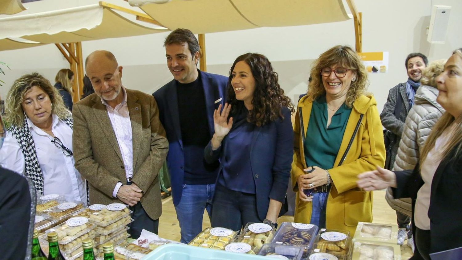 La portavoz del Ayuntamiento de Toledo, Noelia de la Cruz, en la Feria del Dulce.