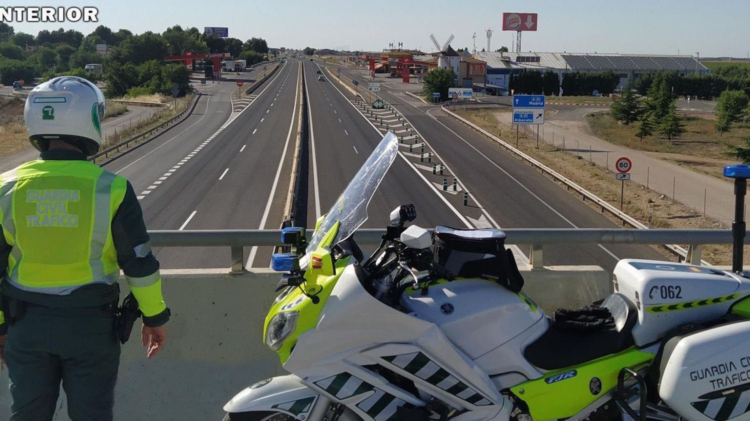 Agente de la Guardia Civil de Tráfico.