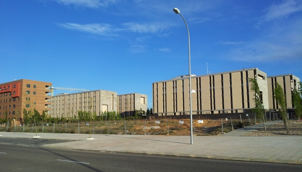 IMAGEN DE LAS VIVIENDAS CONSTRUIDAS EN EL POLÍGONO.