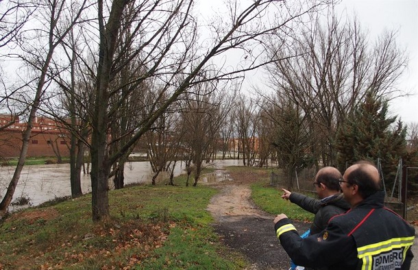 estado del río a su paso por la ciudad conquense.