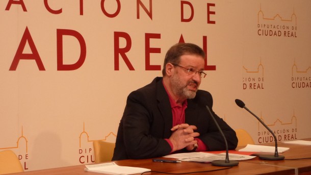 Nemesio de Lara, presidente de la Diputación de Ciudad Real, este jueves (Foto: www.dclm.es)
