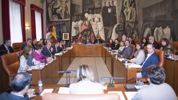 Pleno de la Diputación de Ciudad Real, este viernes